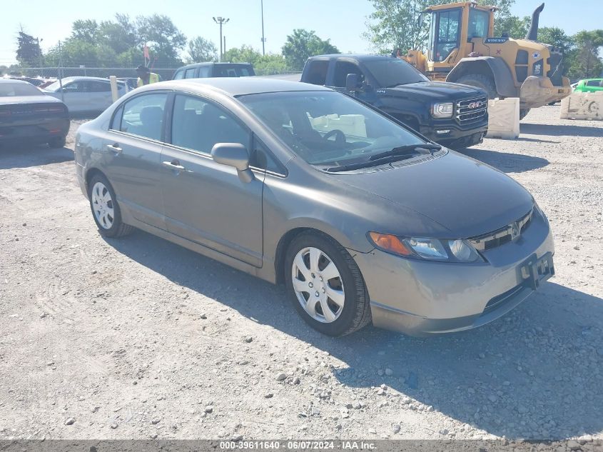 2007 Honda Civic Sdn Lx VIN: 1HGFA16557L125778 Lot: 39611640