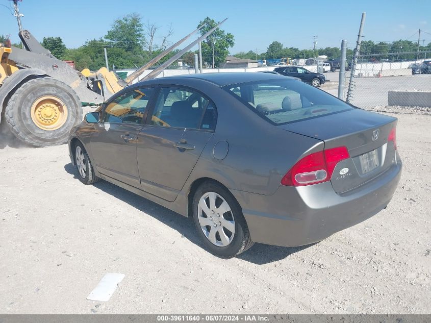 2007 Honda Civic Sdn Lx VIN: 1HGFA16557L125778 Lot: 39611640