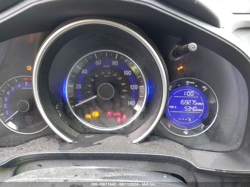 2019 Honda Fit Lx VIN: 3HGGK5H45KM751965 Lot: 39611642