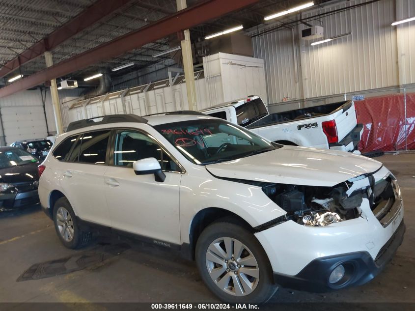 2017 Subaru Outback 2.5I Premium VIN: 4S4BSACC6H3270158 Lot: 39611649