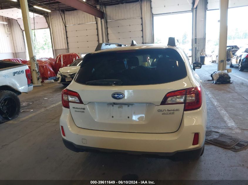 2017 Subaru Outback 2.5I Premium VIN: 4S4BSACC6H3270158 Lot: 39611649