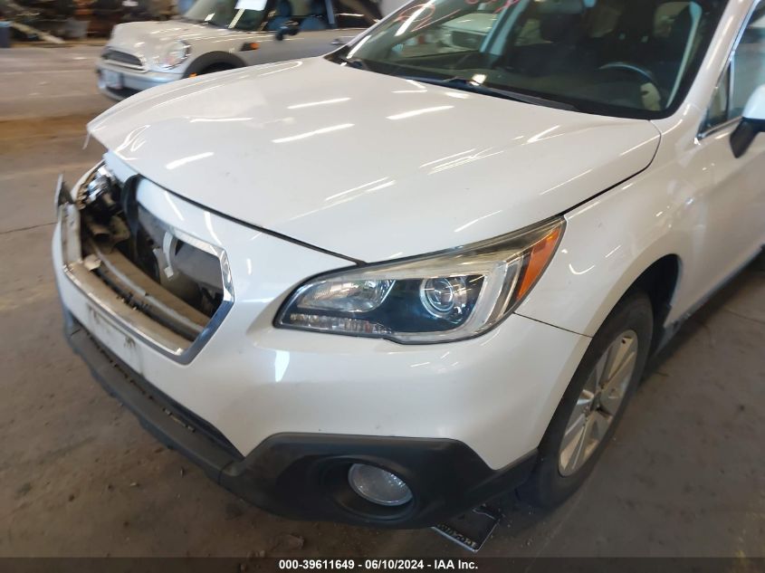 2017 Subaru Outback 2.5I Premium VIN: 4S4BSACC6H3270158 Lot: 39611649