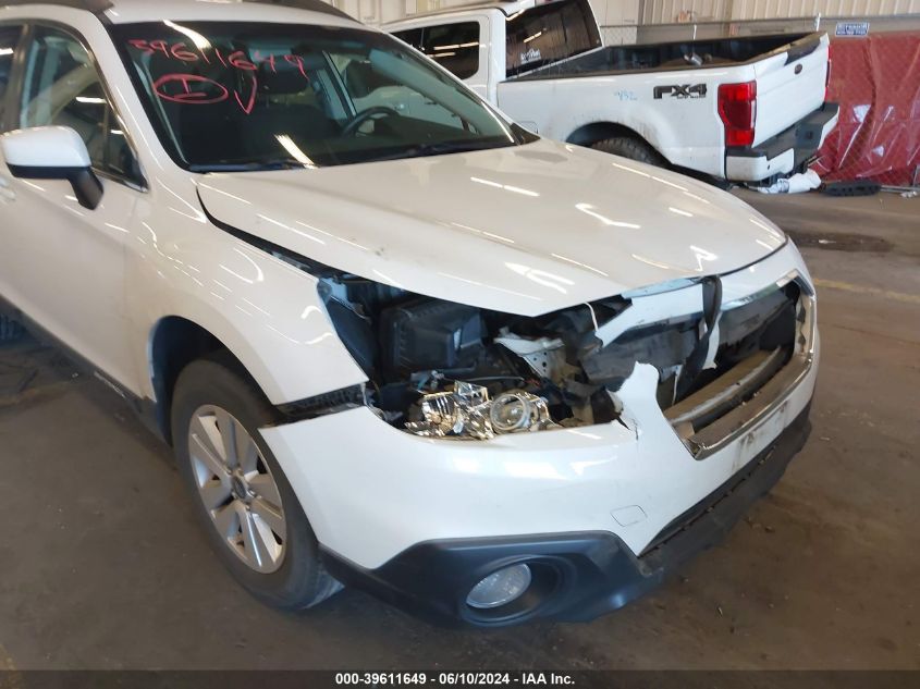 2017 Subaru Outback 2.5I Premium VIN: 4S4BSACC6H3270158 Lot: 39611649