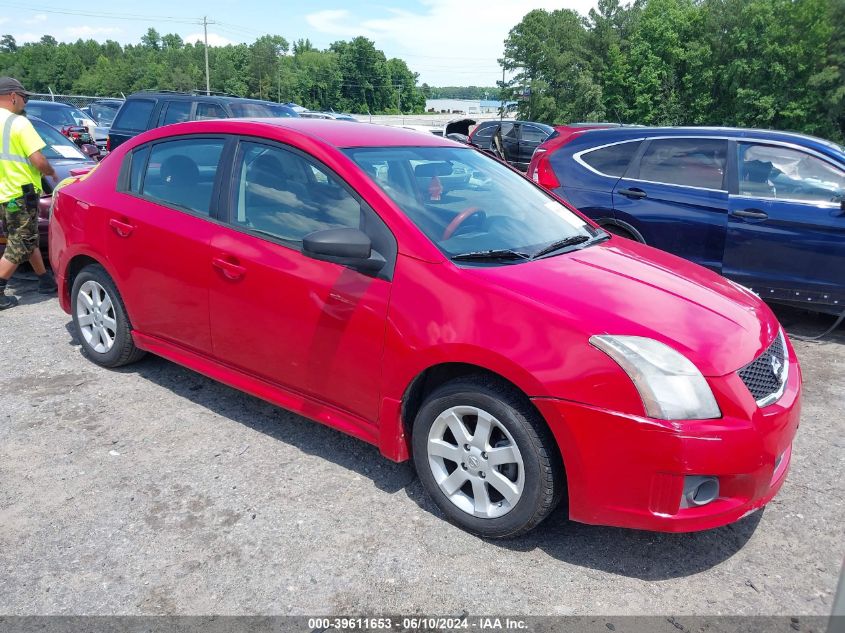 2012 Nissan Sentra 2.0 Sr VIN: 3N1AB6AP3CL646382 Lot: 39611653