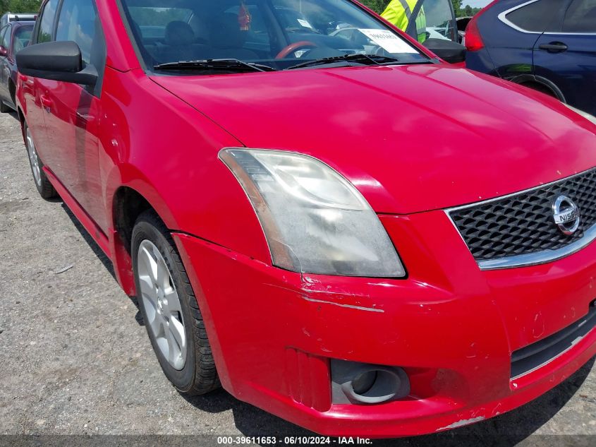 2012 Nissan Sentra 2.0 Sr VIN: 3N1AB6AP3CL646382 Lot: 39611653