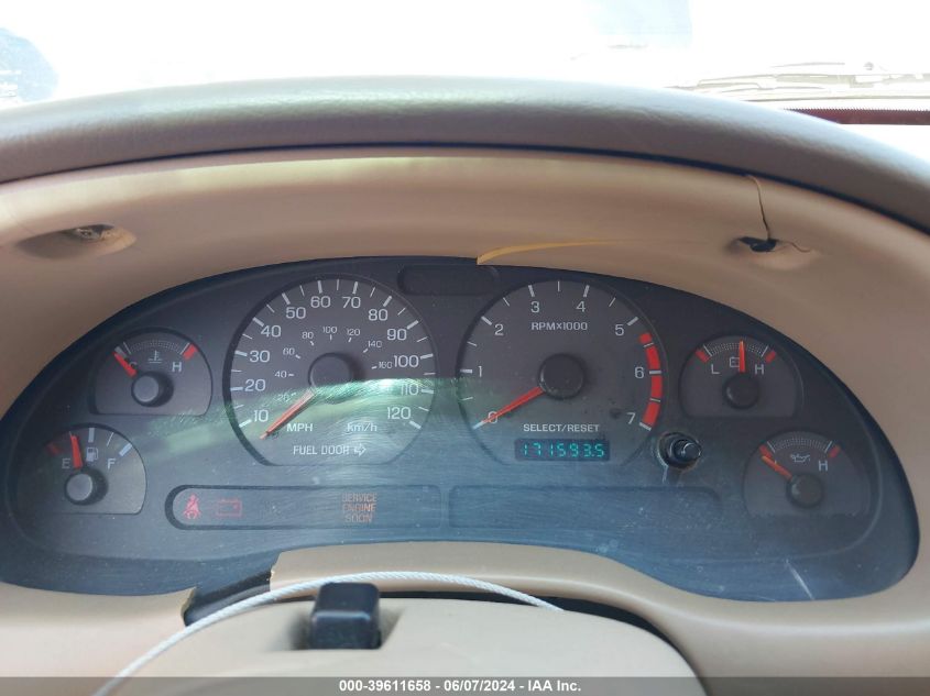 2000 Ford Mustang VIN: 1FAFP4043YF120910 Lot: 39611658