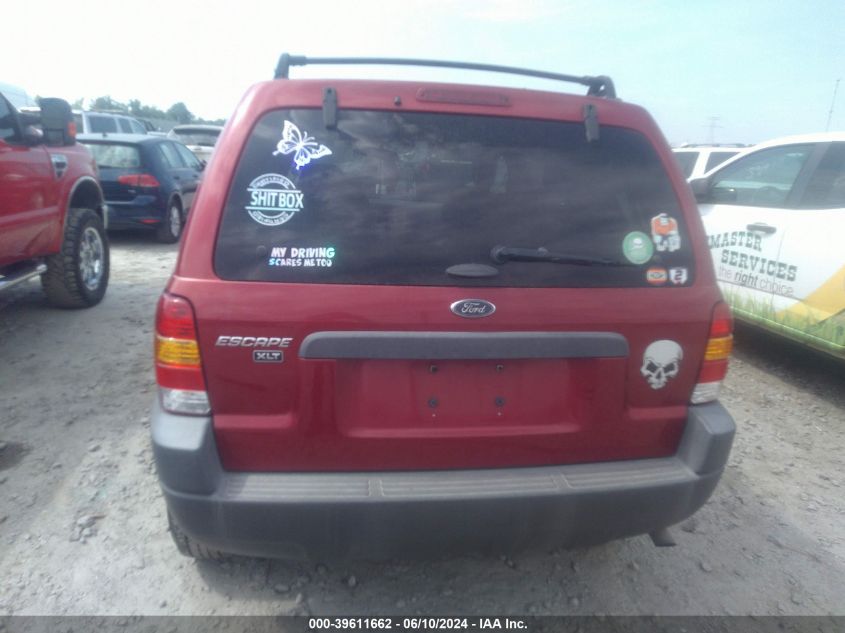 2004 Ford Escape Xlt VIN: 1FMYU93114KB43321 Lot: 39611662