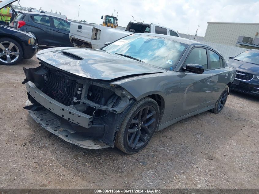 2023 Dodge Charger Gt VIN: 2C3CDXHGXPH591878 Lot: 39611666