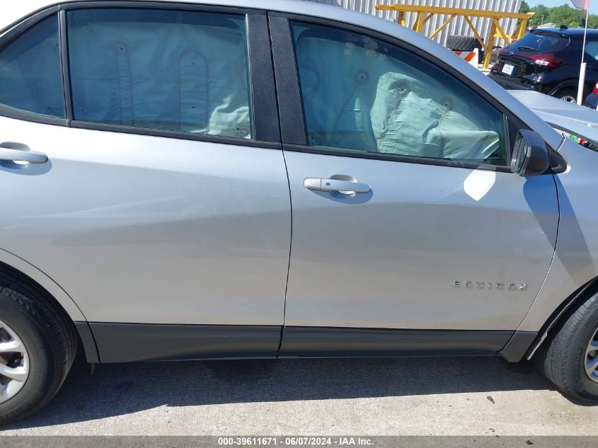 2021 Chevrolet Equinox Fwd Ls VIN: 3GNAXHEV5MS108770 Lot: 39611671