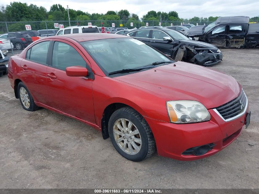 2009 Mitsubishi Galant Es/Sport Edition VIN: 4A3AB36F29E028763 Lot: 39611683