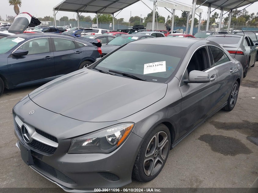 2018 Mercedes-Benz Cla 250 VIN: WDDSJ4EB2JN647128 Lot: 39611696