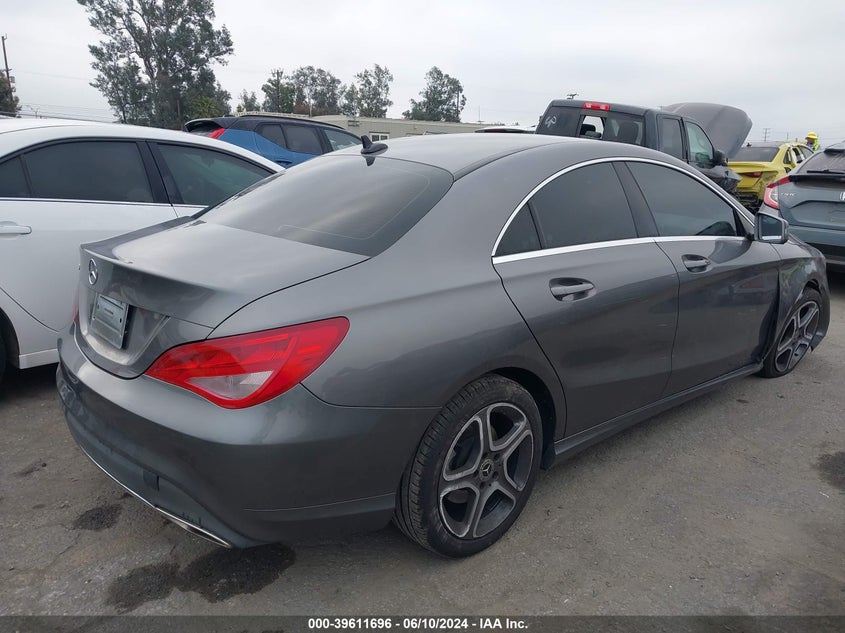 2018 Mercedes-Benz Cla 250 VIN: WDDSJ4EB2JN647128 Lot: 39611696