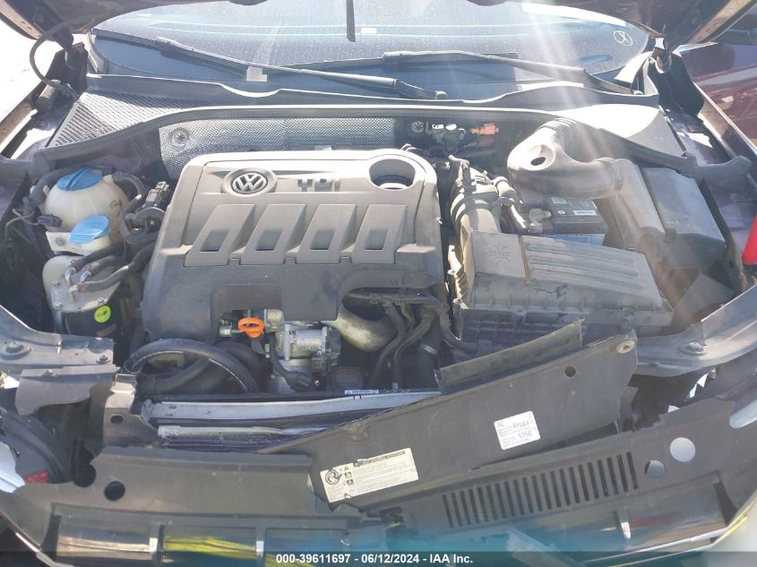 2012 Volkswagen Passat 2.0L Tdi Se VIN: 1VWBN7A31CC007566 Lot: 39611697