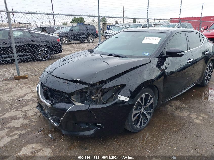 2018 Nissan Maxima 3.5 Sl VIN: 1N4AA6AP8JC385569 Lot: 39611712