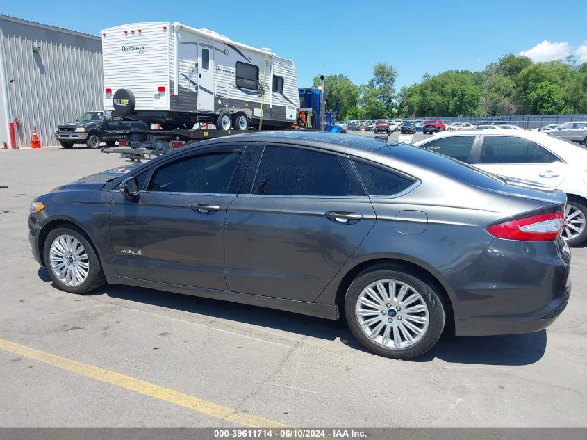 2016 Ford Fusion Hybrid Se VIN: 3FA6P0LU8GR359908 Lot: 39611714