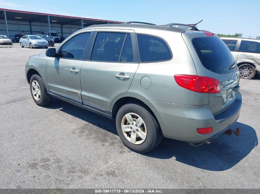 2009 Hyundai Santa Fe Gls VIN: 5NMSG73D49H325730 Lot: 39611719