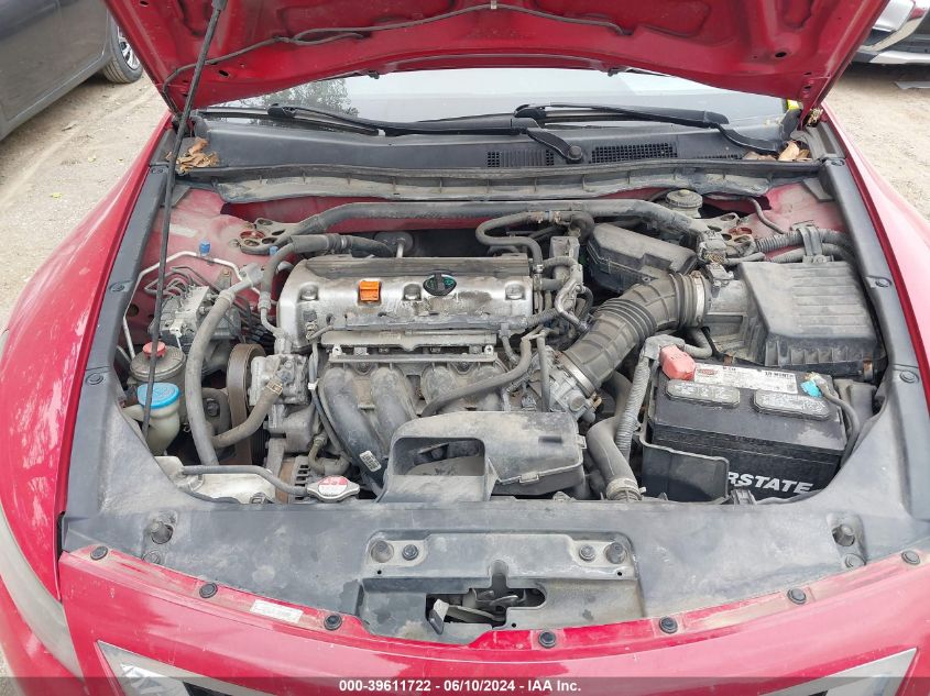 2010 Honda Accord 2.4 Ex-L VIN: 1HGCS1B81AA018990 Lot: 39611722