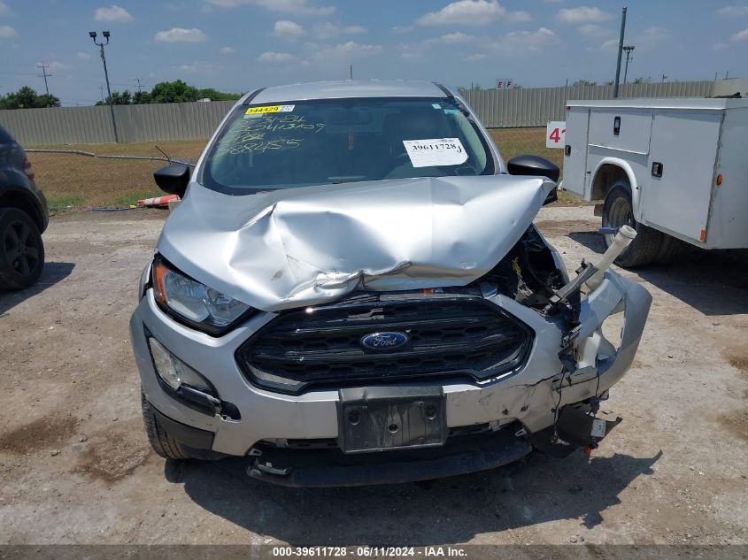 2020 Ford Ecosport S VIN: MAJ3S2FE7LC388455 Lot: 39611728
