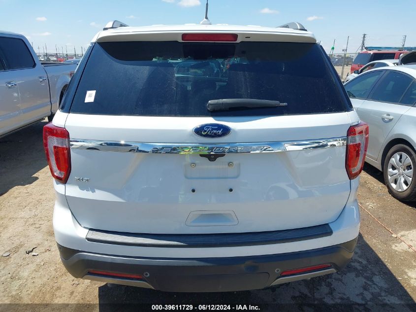 2019 Ford Explorer Xlt VIN: 1FM5K7D86KGB38706 Lot: 39611729
