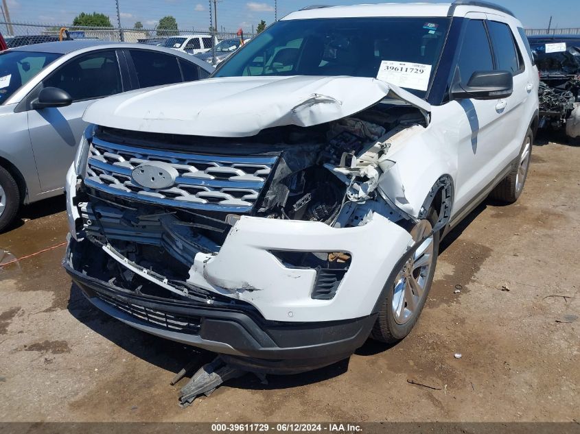 2019 Ford Explorer Xlt VIN: 1FM5K7D86KGB38706 Lot: 39611729