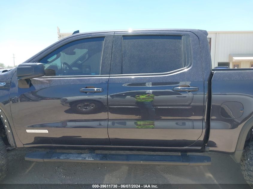 2022 GMC Sierra 1500 2Wd Short Box Elevation VIN: 3GTPHCED1NG562870 Lot: 39611730