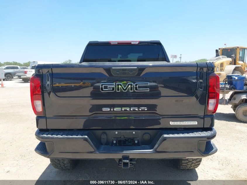 2022 GMC Sierra 1500 2Wd Short Box Elevation VIN: 3GTPHCED1NG562870 Lot: 39611730