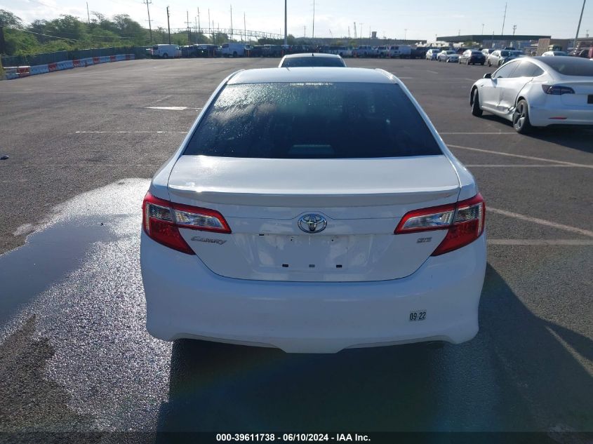 2013 Toyota Camry Se VIN: 4T1BF1FK8DU677409 Lot: 39611738