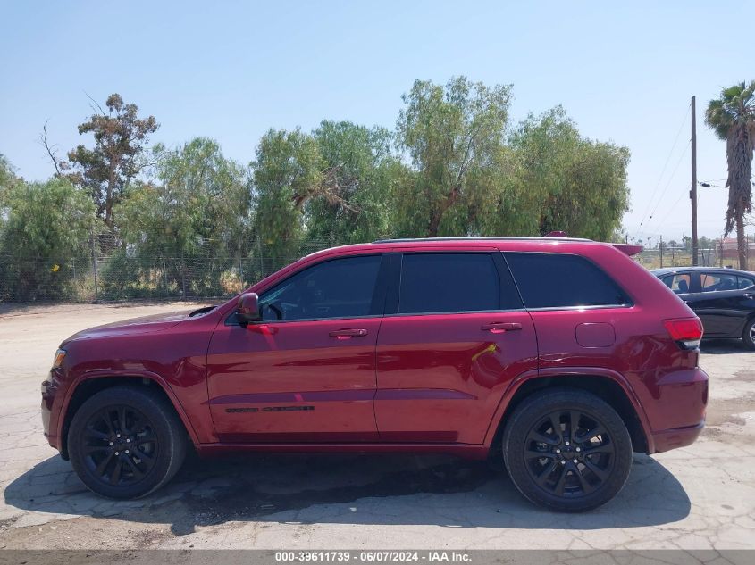 2019 Jeep Grand Cherokee Altitude 4X2 VIN: 1C4RJEAGXKC792303 Lot: 39611739