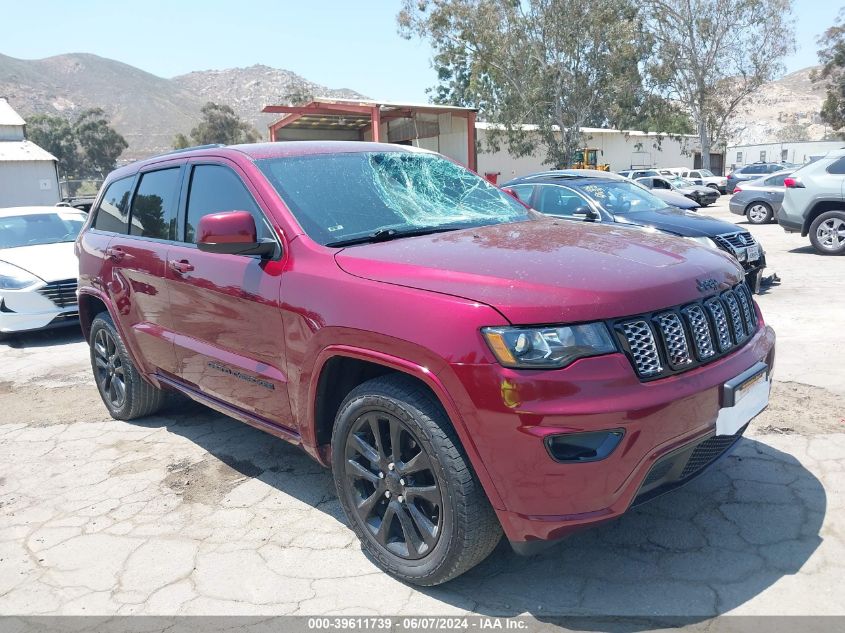 2019 Jeep Grand Cherokee Altitude 4X2 VIN: 1C4RJEAGXKC792303 Lot: 39611739