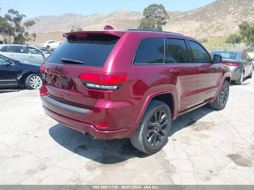 2019 Jeep Grand Cherokee Altitude 4X2 VIN: 1C4RJEAGXKC792303 Lot: 39611739