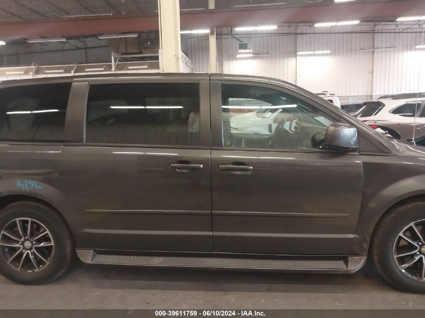 2016 Dodge Grand Caravan Sxt VIN: 2C4RDGCG1GR171840 Lot: 39611759