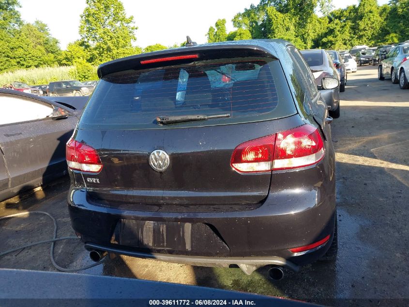 2012 Volkswagen Gti 4-Door VIN: WVWHD7AJ7CW278810 Lot: 39611772