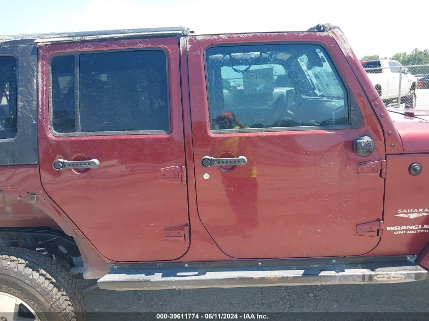 2008 Jeep Wrangler Unlimited Sahara VIN: 1J4GA59178L551714 Lot: 39611774