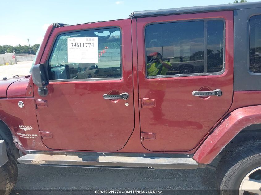 2008 Jeep Wrangler Unlimited Sahara VIN: 1J4GA59178L551714 Lot: 39611774