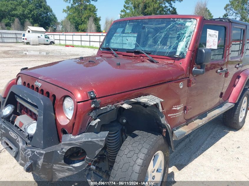 2008 Jeep Wrangler Unlimited Sahara VIN: 1J4GA59178L551714 Lot: 39611774