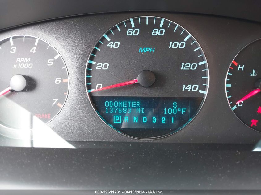 2011 Chevrolet Impala Lt VIN: 2G1WG5EK1B1140670 Lot: 39611781