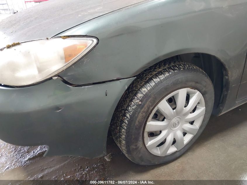 2005 Toyota Camry Le VIN: JTDBE32K850311404 Lot: 39611782