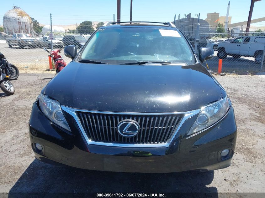 2011 Lexus Rx 350 VIN: 2T2BK1BA4BC082625 Lot: 39611792