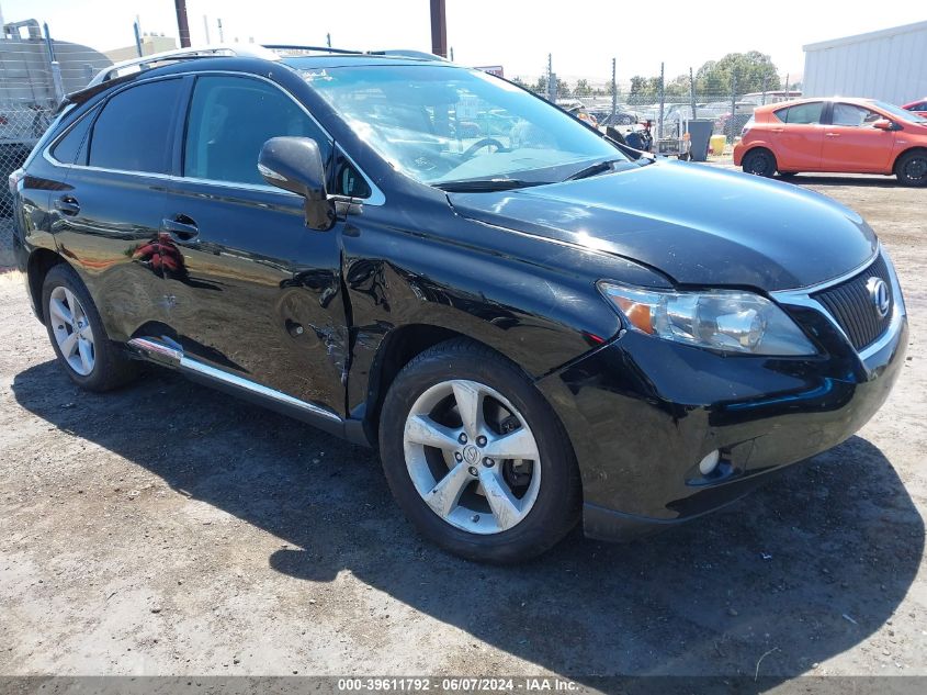 2011 Lexus Rx 350 VIN: 2T2BK1BA4BC082625 Lot: 39611792