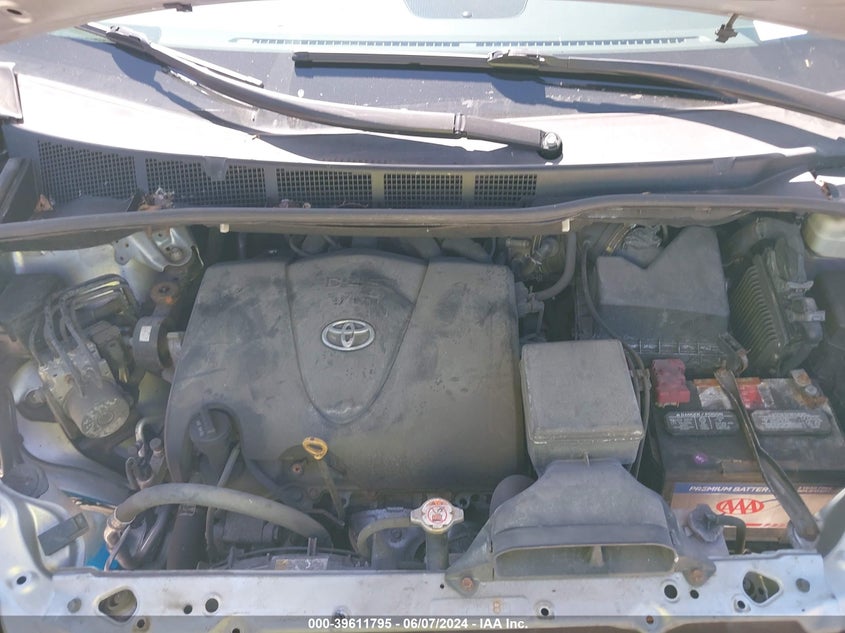 2017 Toyota Sienna Xle Premium 8 Passenger VIN: 5TDYZ3DCXHS772710 Lot: 39611795