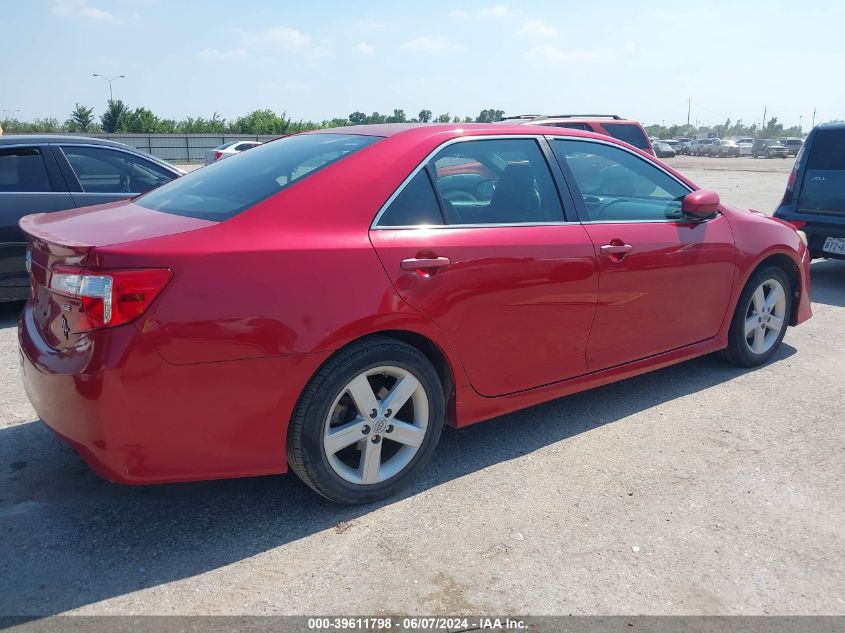 2014 Toyota Camry Se VIN: 4T1BF1FK9EU808316 Lot: 39611798