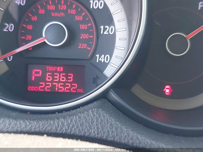 2011 Kia Forte Ex VIN: KNAFU5A27B5432258 Lot: 39611809