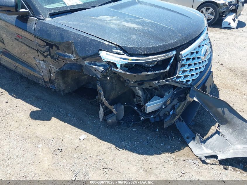 2020 Ford Explorer Platinum VIN: 1FM5K8HC0LGA36694 Lot: 39611826