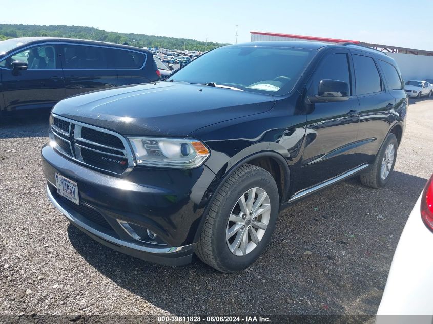 2019 Dodge Durango Sxt Awd VIN: 1C4RDJAG2KC525351 Lot: 39611828