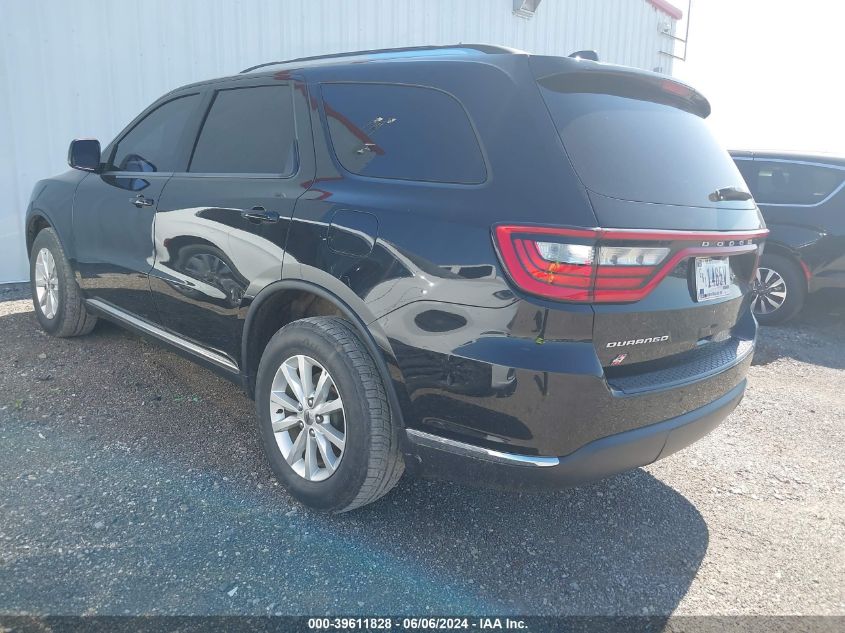 2019 Dodge Durango Sxt Awd VIN: 1C4RDJAG2KC525351 Lot: 39611828