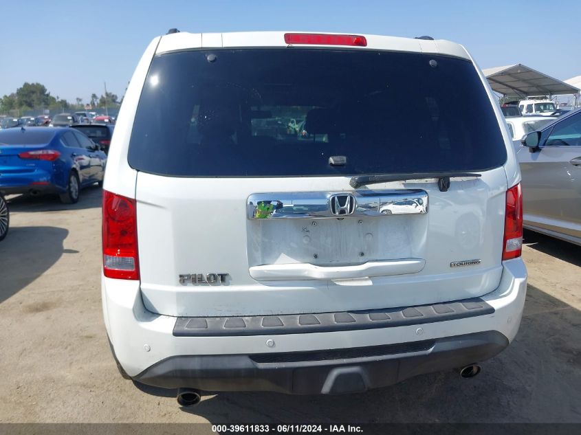 2013 Honda Pilot Touring VIN: 5FNYF3H94DB007160 Lot: 39611833