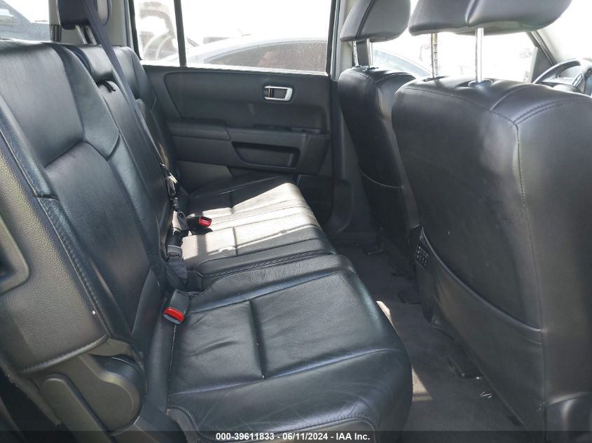 2013 Honda Pilot Touring VIN: 5FNYF3H94DB007160 Lot: 39611833