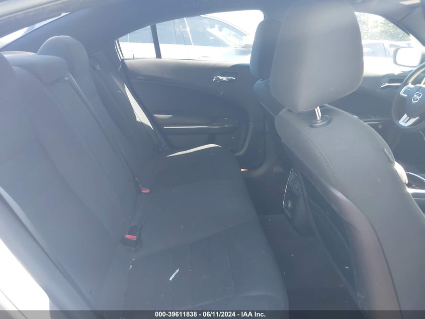 2013 Dodge Charger Se VIN: 2C3CDXBG8DH729633 Lot: 39611838