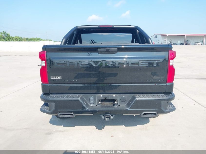 3GCPYCEF1MG227091 2021 Chevrolet Silverado 1500 4Wd Short Bed Custom Trail Boss