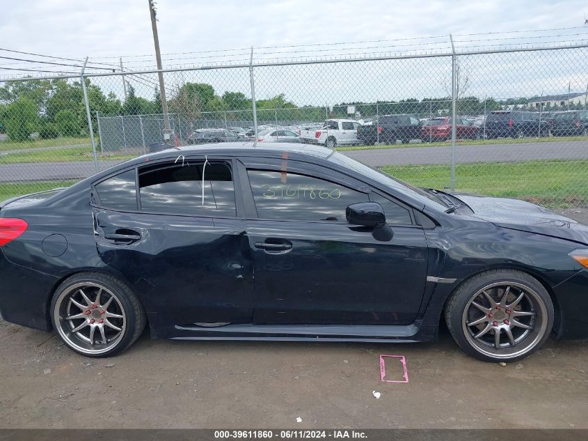 2015 Subaru Wrx Limited VIN: JF1VA1J66F9828642 Lot: 39611860